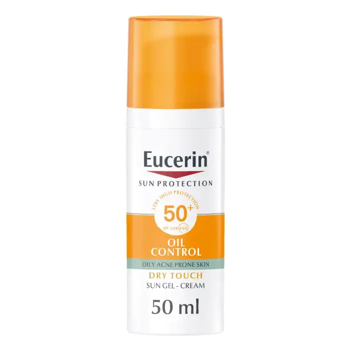 Eucerin Sun Face gel cream oil dry touch Spf50+ 50ml